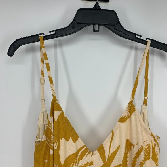 VICI Jumpsuit Waikiki Floral Print Wide Leg Open Back Sleeveless - Picture 4 of 13